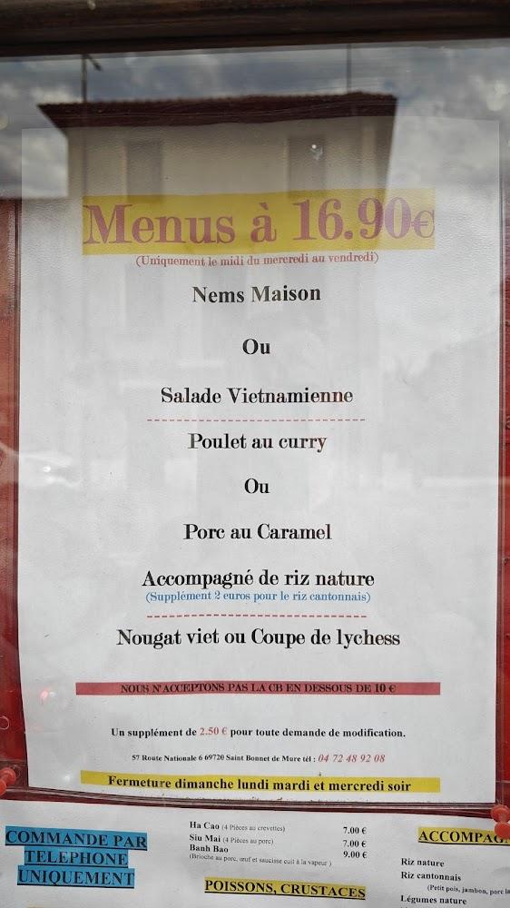Le Petit Dragon - Menu Image 3