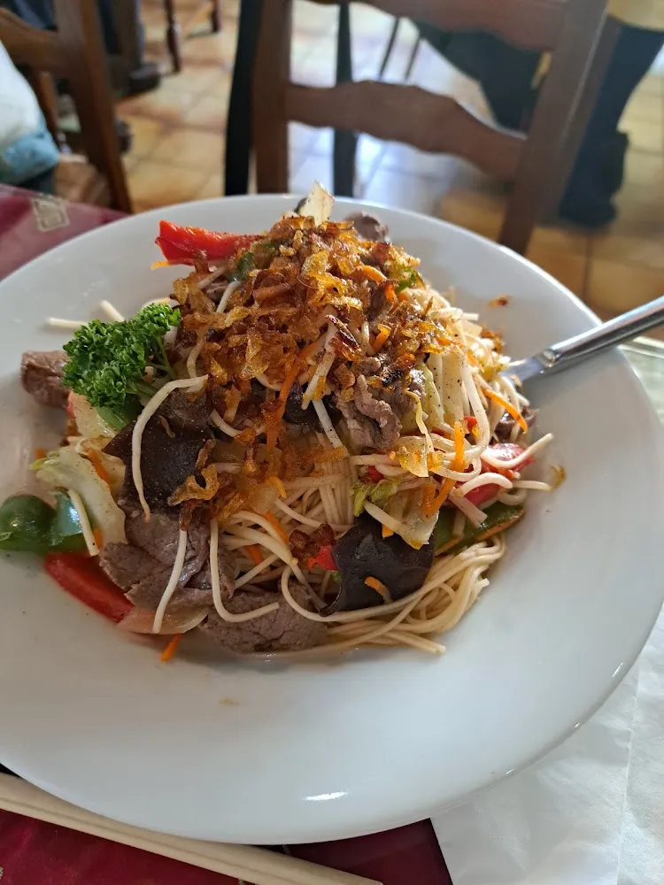 Nouilles Sautées Au Boeuf